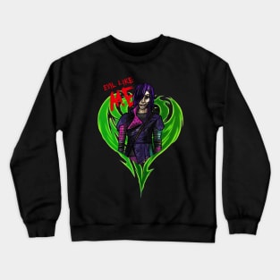 Evil Like Mal (Descendants) Crewneck Sweatshirt